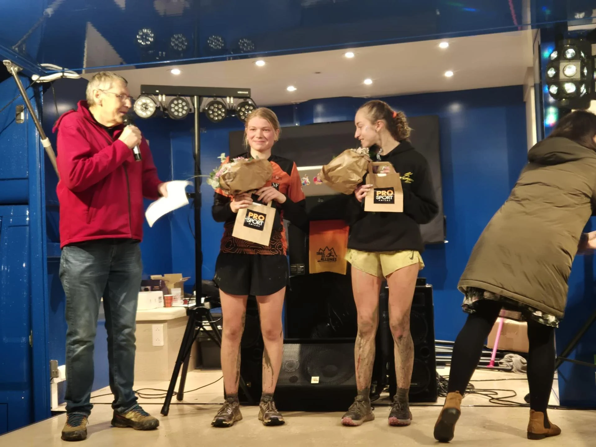 Podium de Marie - les allumés 2025